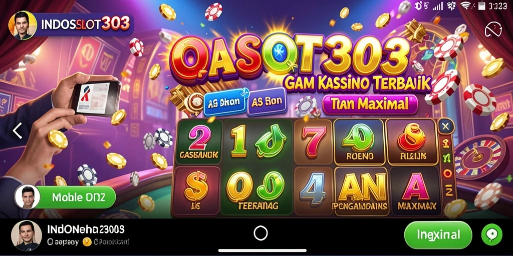 Tampilan gameplay yang menarik dari INDOSLOT303 penuh dengan keseruan.
