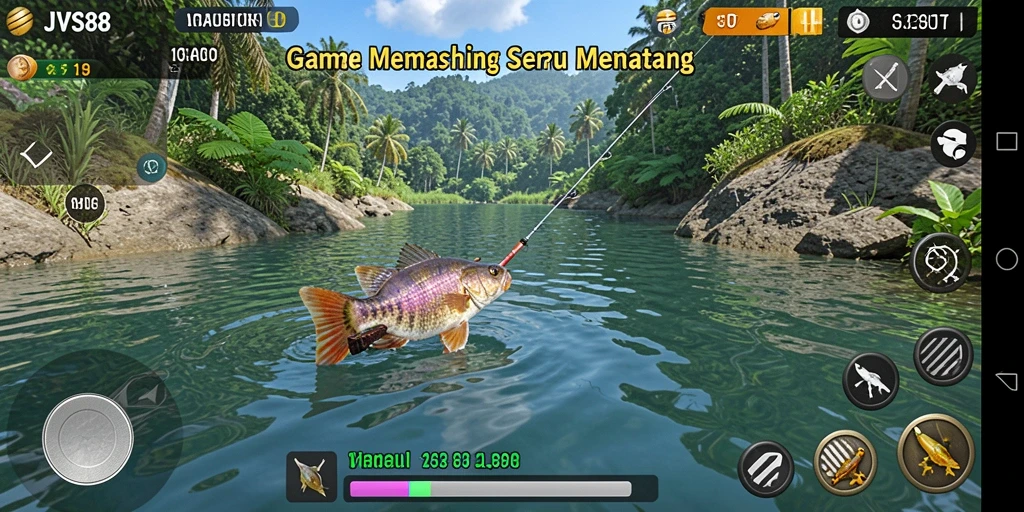 Tangkapan ikan besar dan gameplay yang mendebarkan di JVS88.