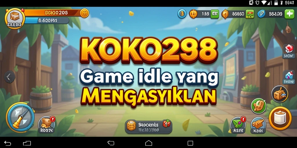 Tampilan gameplay KOKO288 yang mengasyikkan dan menenangkan.