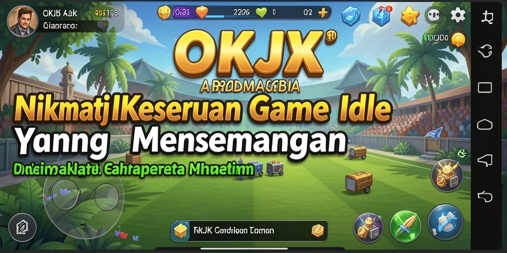 Gameplay OKJK yang seru dan menawan, penuh tantangan Idle.