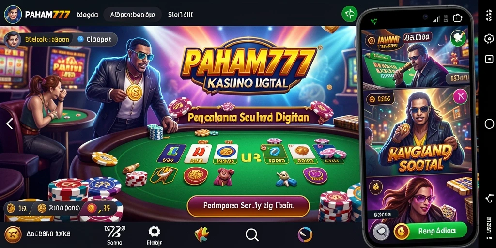 Tampilan gameplay PAHAM777 yang seru dan menarik.