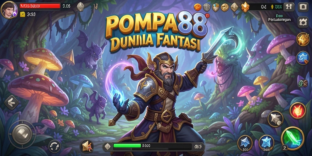 Gameplay seru POMPA88 di dunia petualangan penuh warna.