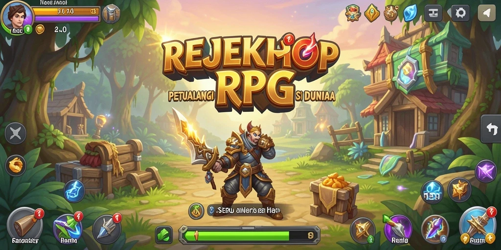 Screenshot menarik dari aksi RPG di REJEKIPOP.