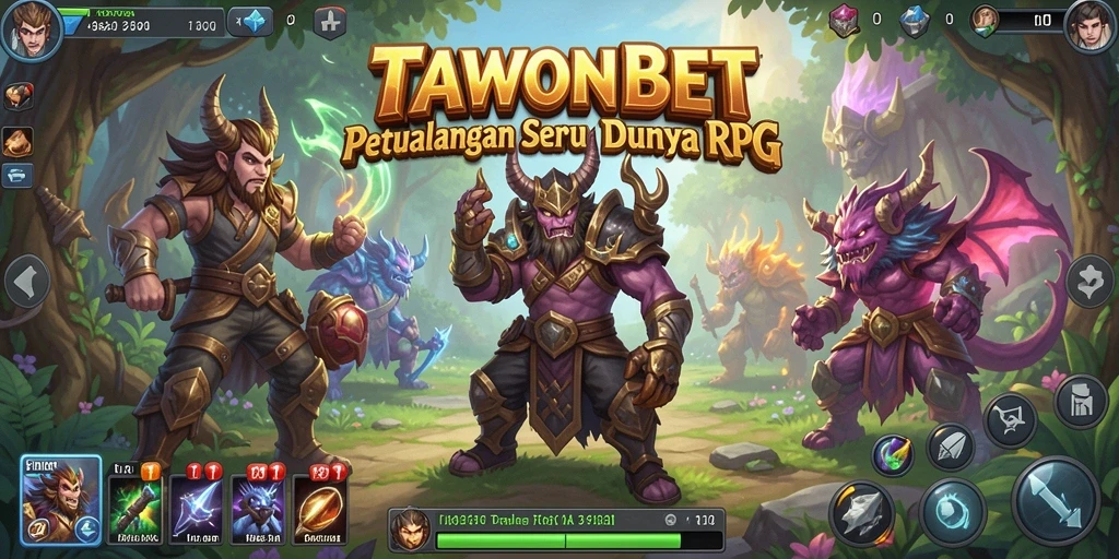 Gameplay seru dan karakter menarik di TAWONBET