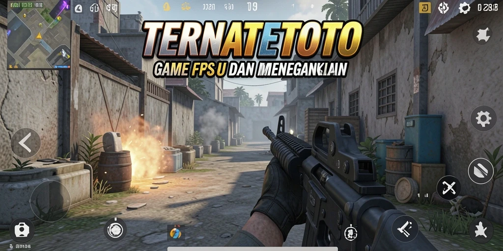 Tangkapan layar yang menampilkan aksi menembak di TERNATETOTO.