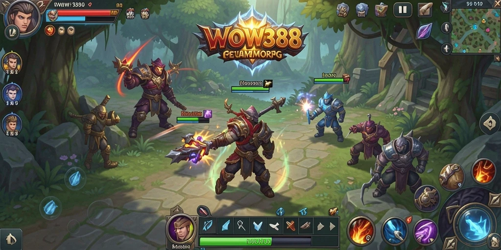 Gameplay WOW388 dengan grafis fantastis dan petualangan seru.